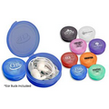 Round Ear Bud Case (Factory Direct)